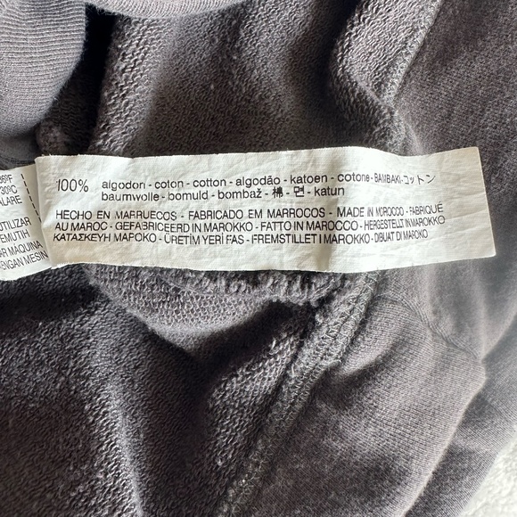 Zara Sleeveless V-Neck Knit Sweater Dress Dove Slate Sz S - Picture 6 of 11